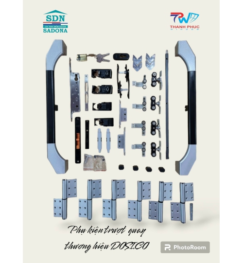 Phụ kiện dành cho cửa trượt quay thương hiệu DOSICO